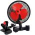 Cyclone - VENTILATORE OSCILLANTE 20CM CON CLIP DOPPIO AGGANCIO